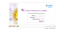 Tablet Screenshot of certiaccesibilidad.technosite.es